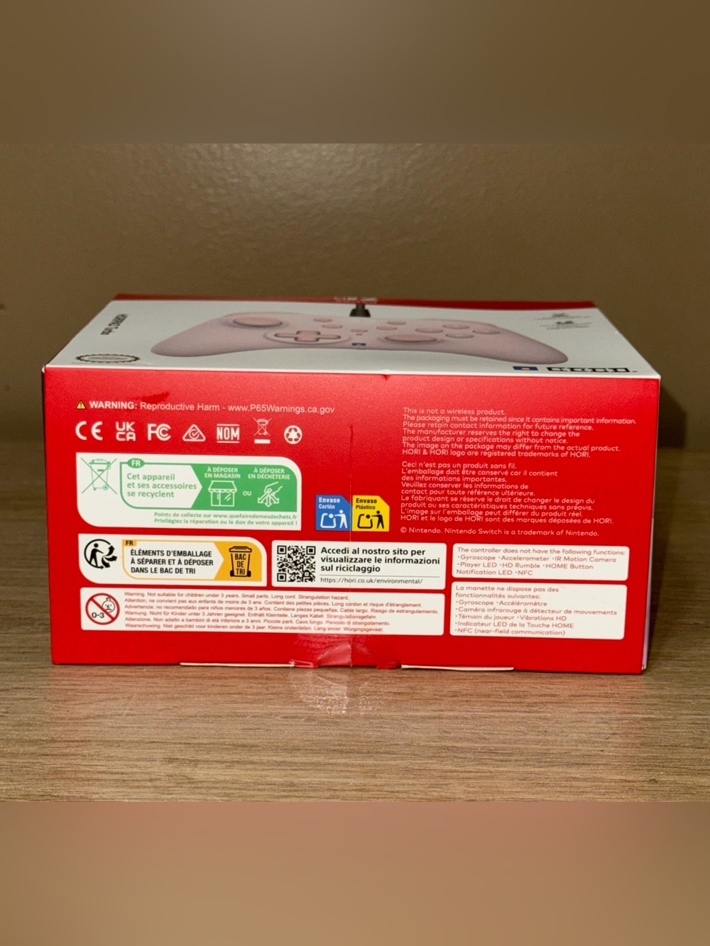 NIB HORI HORIPAD Turbo controller for the Nintendo Switch 2 in "Cozy Pink" - Picture 5 of 8